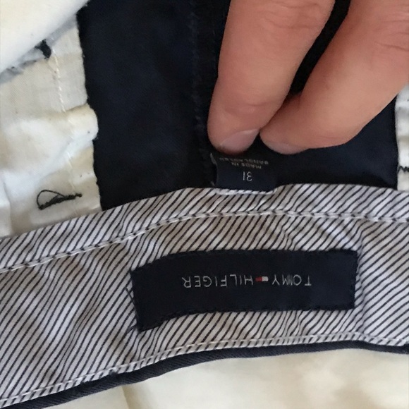Tommy Hilfiger Navy Shorts - Picture 3 of 3